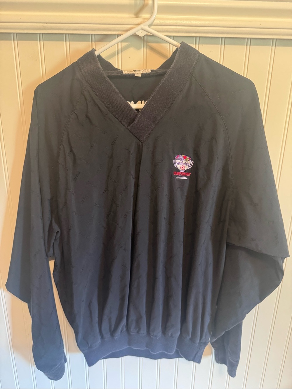 Vintage 1990s PING Golf Welch’s Championship
 V-Neck Windbreaker Pullover